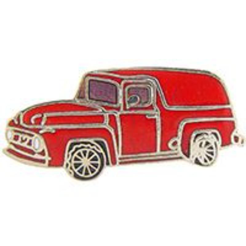 Ford Truck Panel Pin - Silver - 1 in. - Durable Military Design