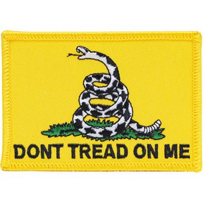 PM3820 Patch - Dont Tread on Me - 3.5 x 2.5 in.