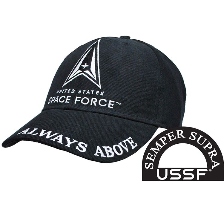 CP00485 Cap - USSF Space Force - Black