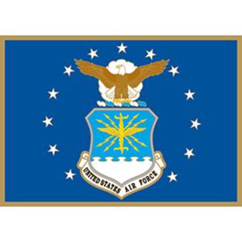 USAF Flag Pin - Extra Large - 1.5 in. - Durable Military Design