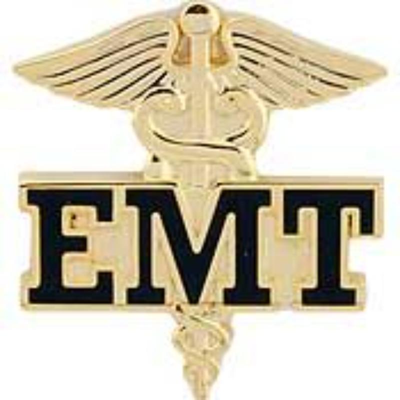 P02302 Pin - EMT, Caduceus - 1 in.