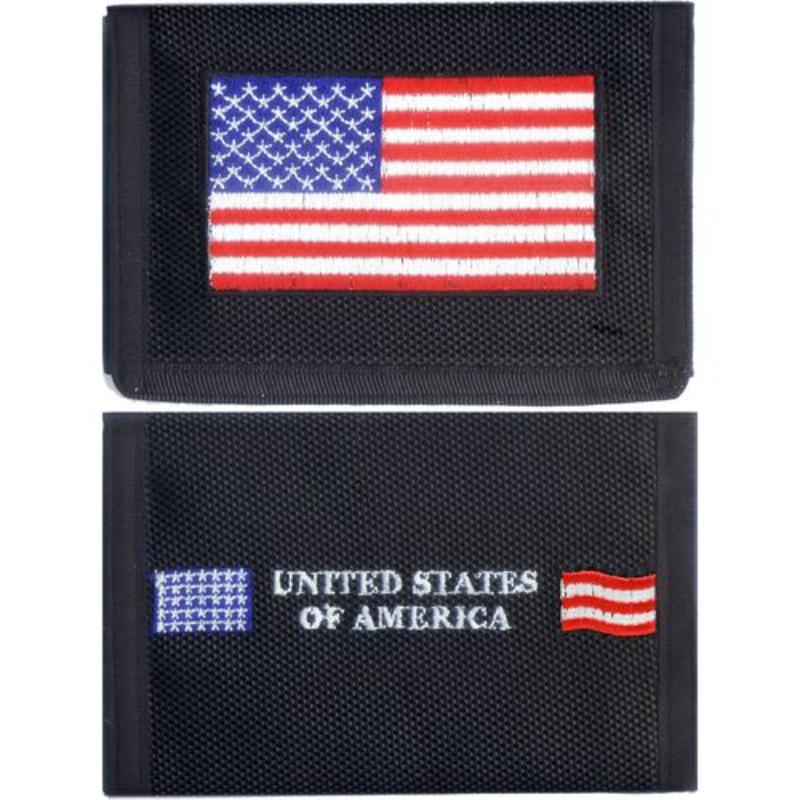 WL0113 Wallet - USA Flag - 3.5 x 5 in.