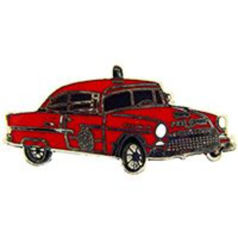 P06886 Pin - Fire Chief, Cadilac - 1 in.