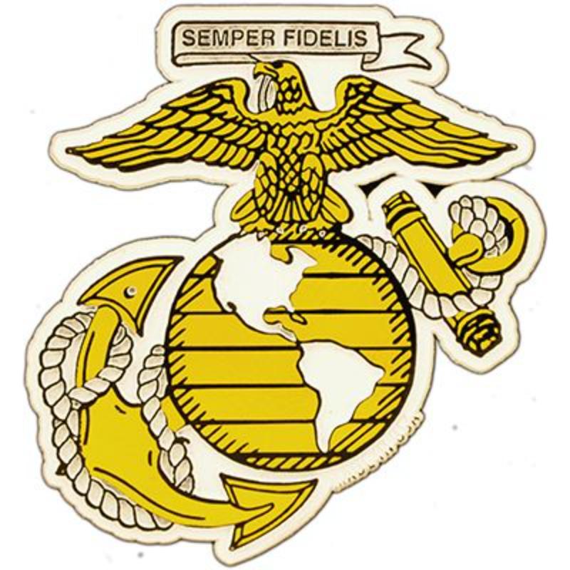 MG1015 Magnet - USMC Logo, EGA - 3 in.