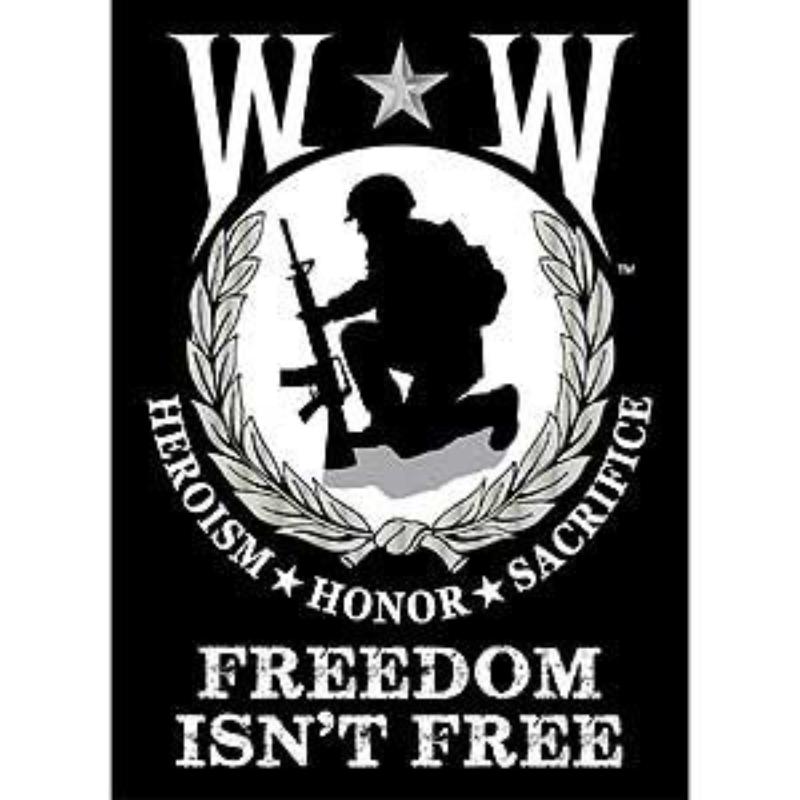 F9014 Banner - Wounded Warrior - 29 x 40 in.