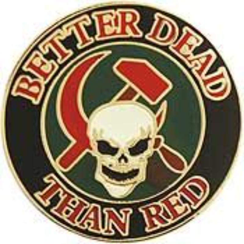 P14720 Pin - Russia, Better Dead - 1 in.