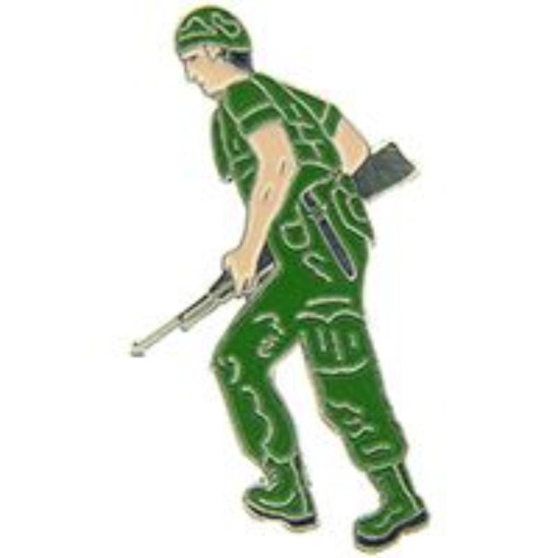 P14987 Pin - Soldier, G.I.JOE - 1 in.