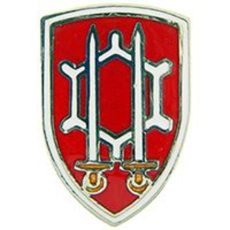 P15084 Pin - Army, Engineer Command - 0.88 in.