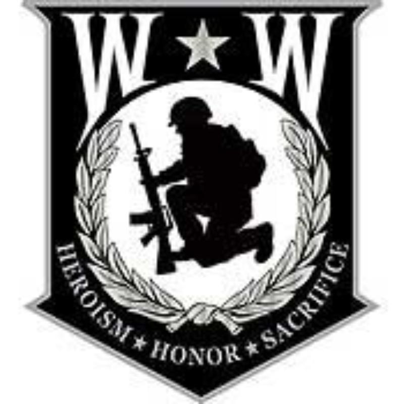 P15103 Pin - Wounded Warrior Shield - 1.125 in.
