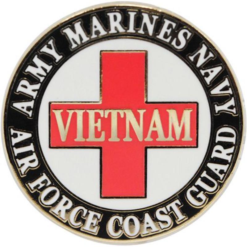 P15321 Pin - Vietnam, Nurses - 1 in.