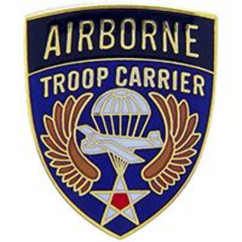 P15326 Pin - Army, Airborne, Troop Carrier - 1 in.