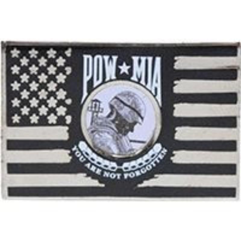 P15632 Pin - Pow Mia, USA - 1.125 in.