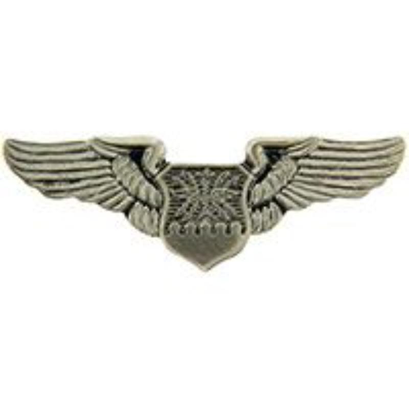 P15812 Mini Wing Pin - USAF, OBS & Nav, Basic - 1.25 in.