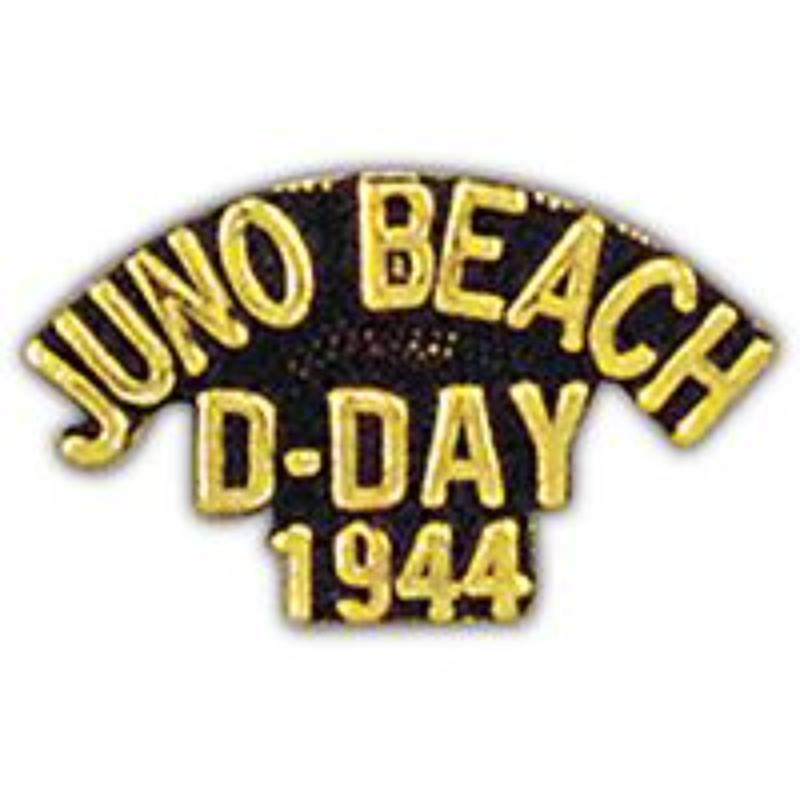 P15853 Pin - World War II, Script D - Day Juno B - 1 in.
