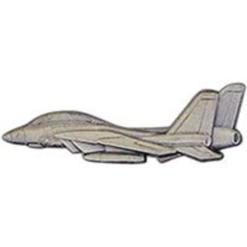 F-14 Tomcat Pin - Pewter - 2.25 in. - Military Collectible