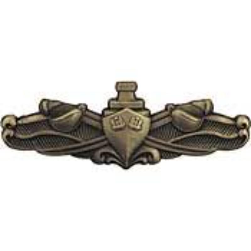 P16177 Pin - USN, Surf.Warfare - Pewter - 2.75 in.