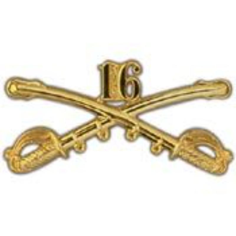 P16191 decal - Army, Cavalry Swords, 16th - 2.25 in.