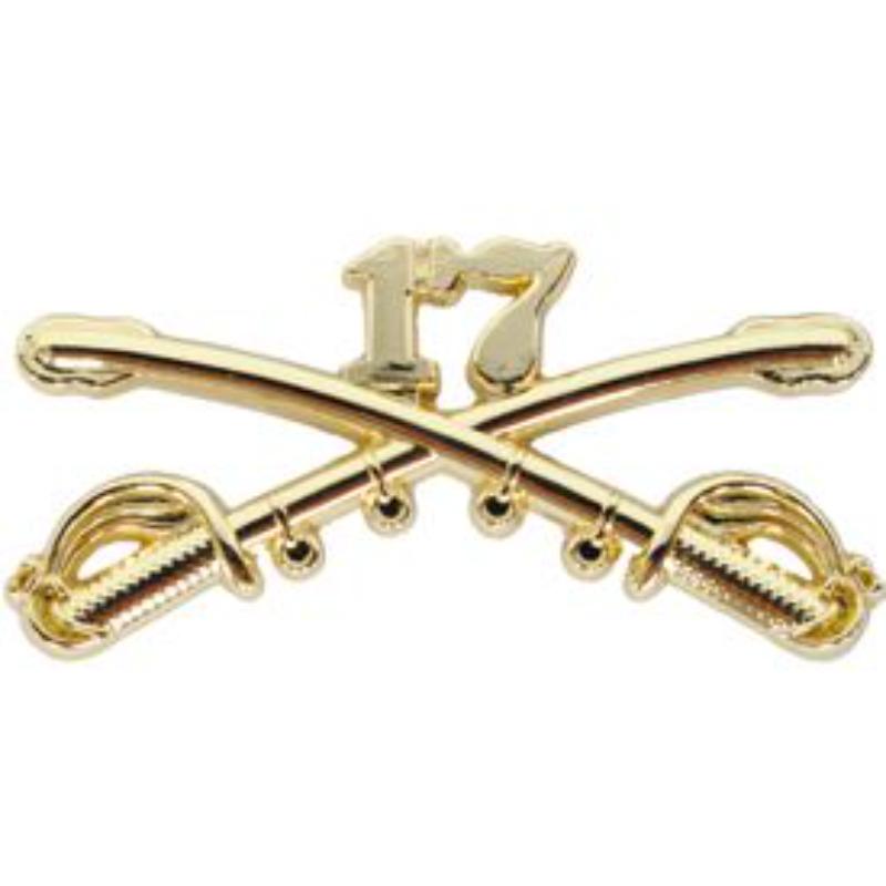 P16195 decal - Army, Cavalry Swords, 17th - 2.25 in.