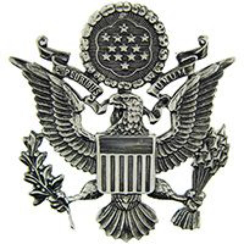 P40215 decal - USAF, Officer - Pewter - 2.44 in.