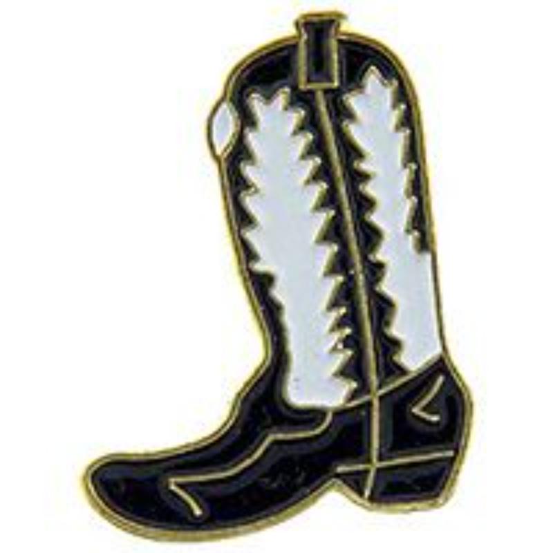 P60284 Pin - Cowboy, Boot, Left - 1 in.