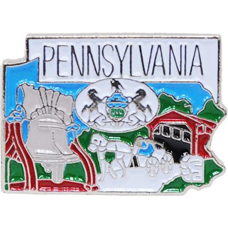 P09239 Pin - Pennsylvania - 1 in.