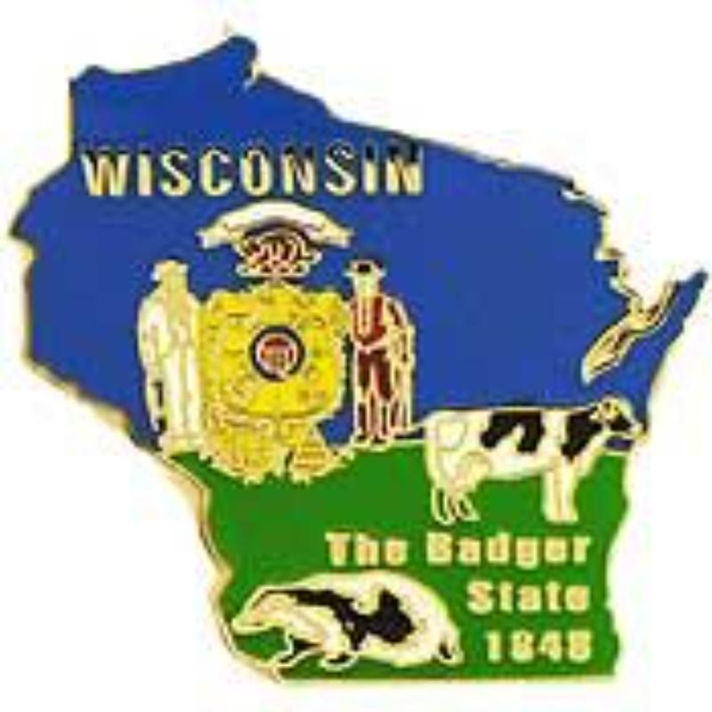 P09250 Pin - Wisconsin - 1.125 in.