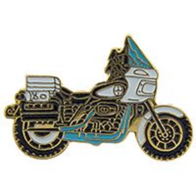 P63500 Pin - Police Motorcycle - 1 in.