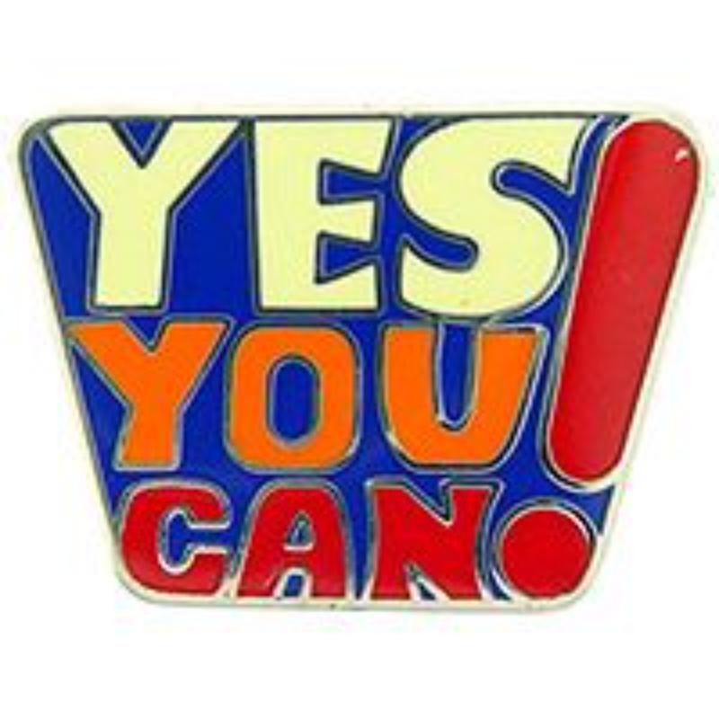 P63634 Pin - Yes You Can - 1 in.