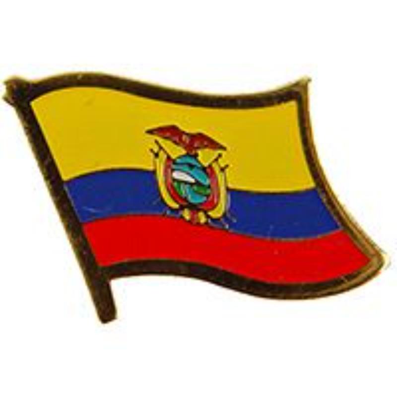 P09528 Flag Pin - Ecuador - 1.625 in.