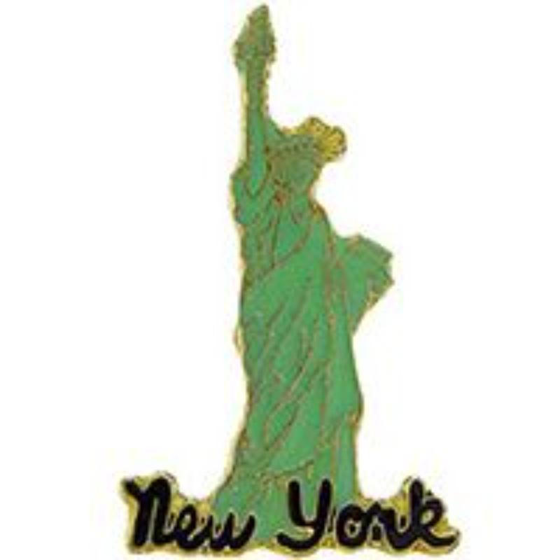 P63892 Pin - NY, Statue of Liberty - 1 in.
