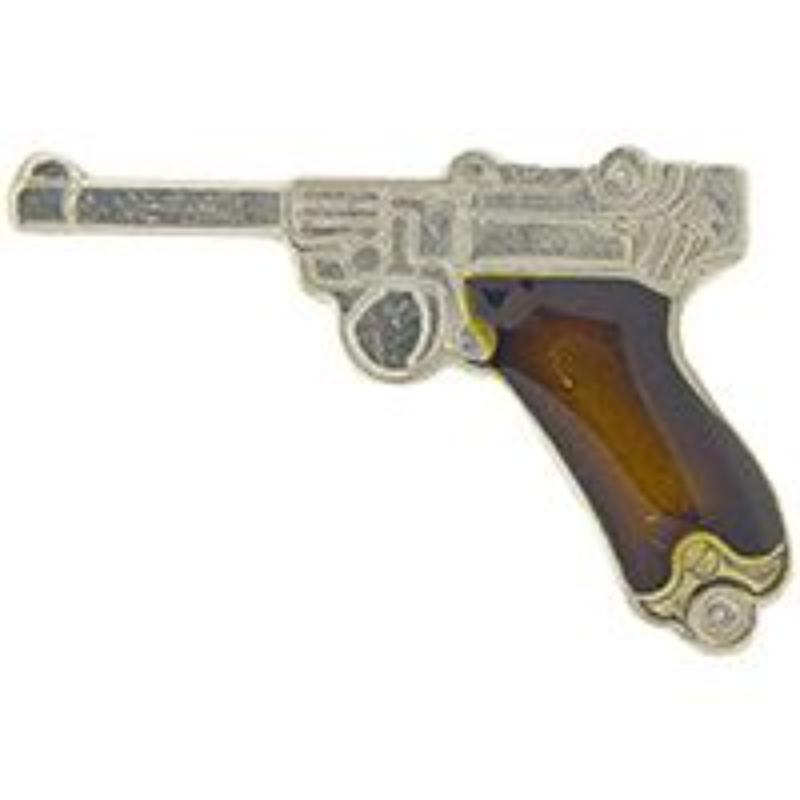 Gun Pin - Silver - 1.125 in. - Military Tribute