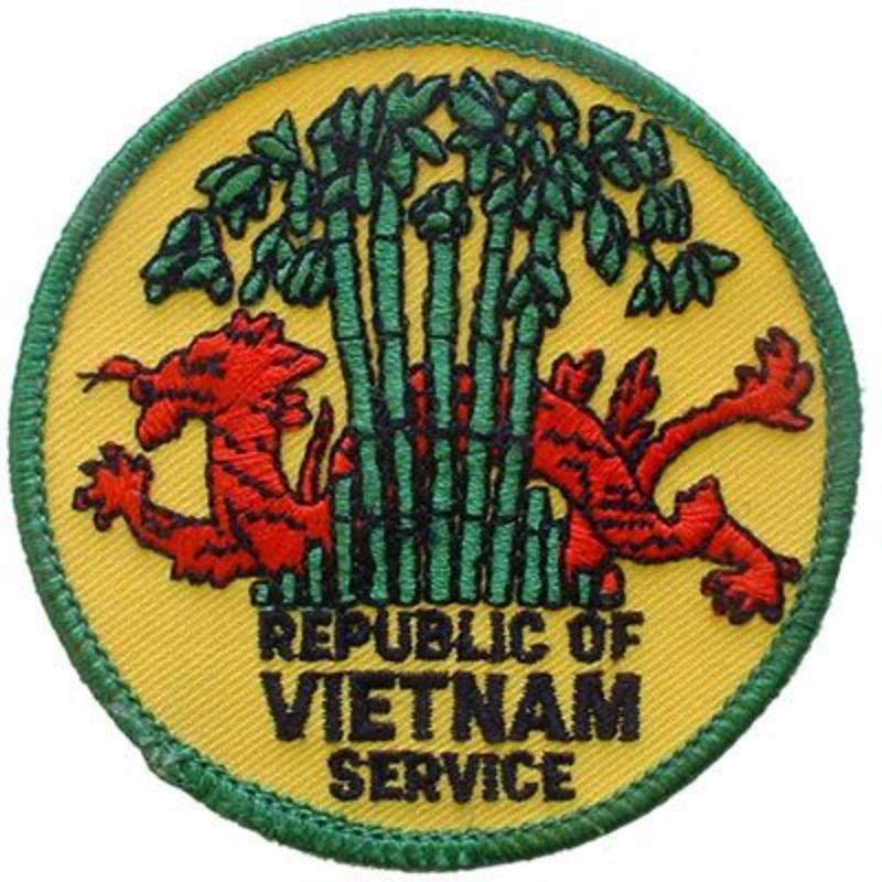 PM0048 Patch - Vietnam, Republic of Service - 3.63 in.