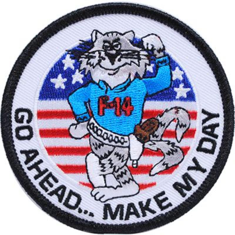 PM0110 Patch - USN, Tomcat, Go Ahead - 3.63 in.