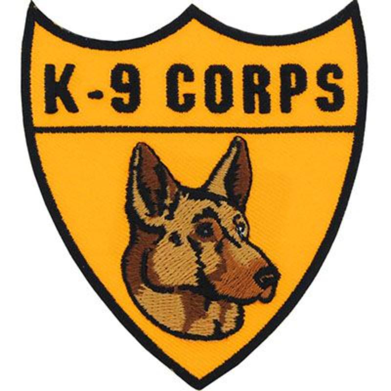 PM0175 Patch - K-9 Corps - 3.25 in.
