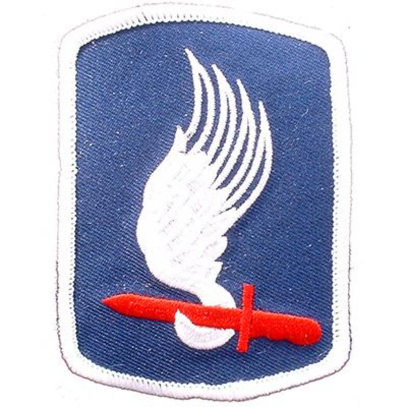 PM0213 Patch - Army, 173rd Airborne Brigade - 3 in.