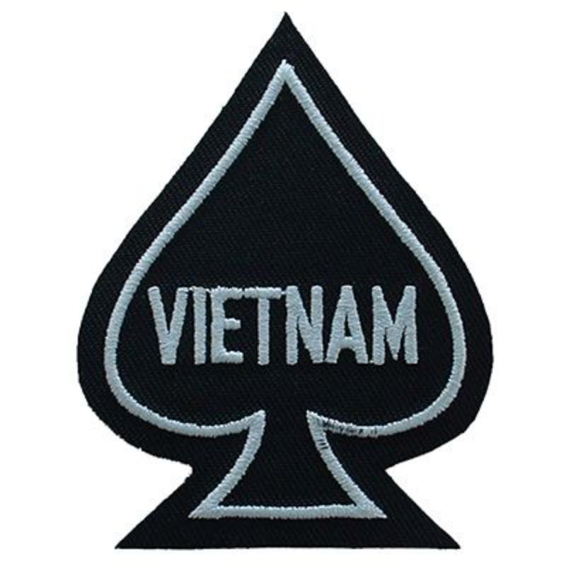 PM0249 Patch - Vietnam, Spade & ACE - 3 in.