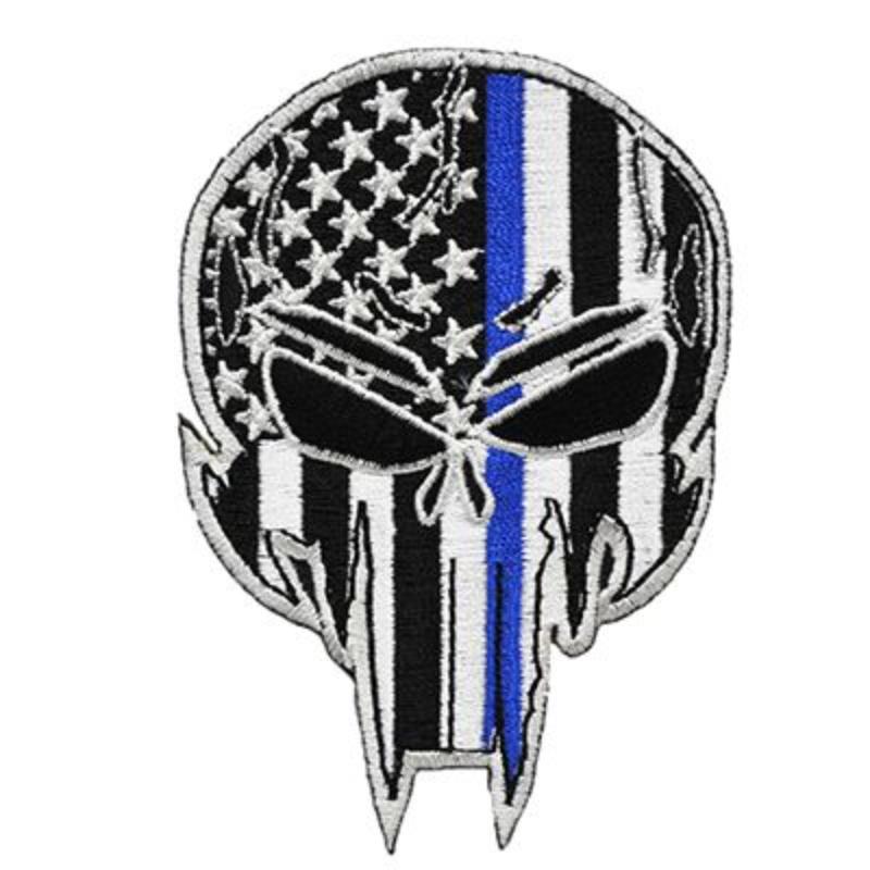 PM0281 Patch - Police Blue Line, Sniper - 3.63 in.