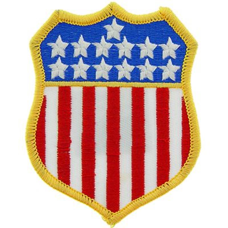 PM0409 Patch - USA, Shield - 3 in.