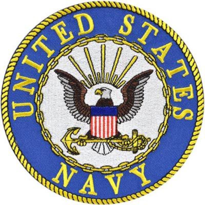 PM5404 Patch - USN Logo - 3Y - 3.5 in.