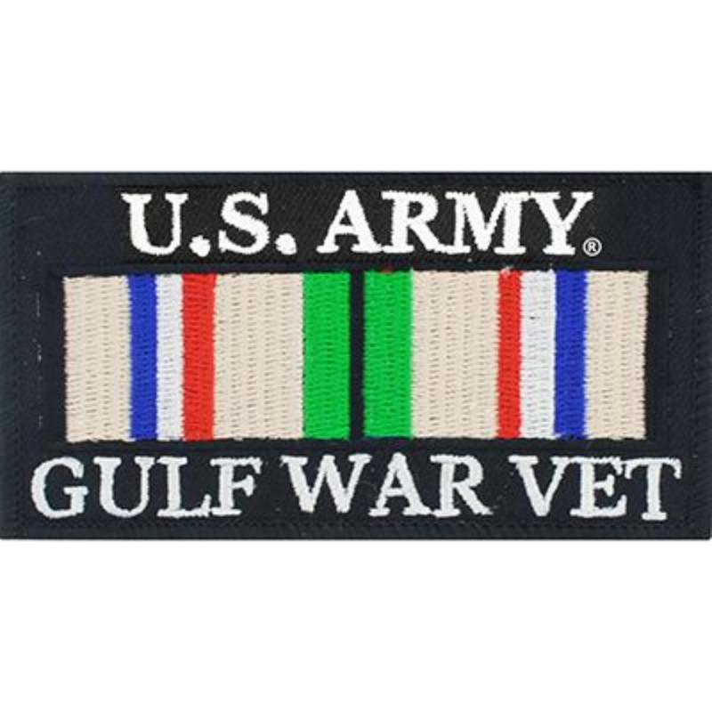 PM0590 Patch - Gulf War, Veteran, Army - Service Ribbon - 4 x 2.13 in.