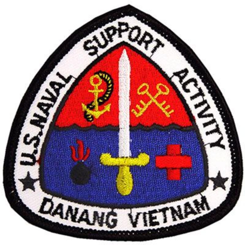 PM0640 Patch - Vietnam, USN, DA NANG - 3 in.