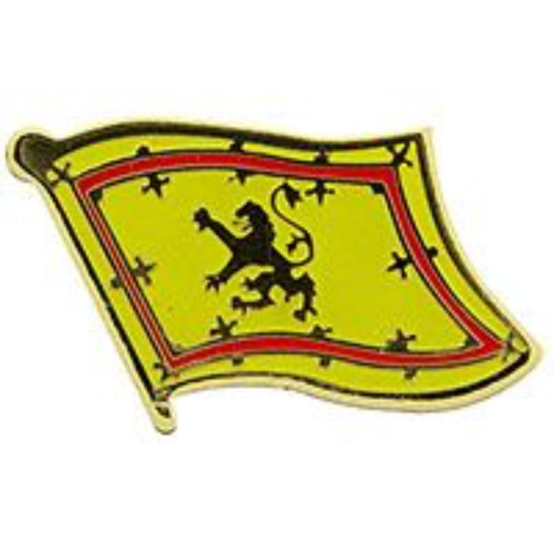 Scotland Flag Pin - Red/White/Blue - 1.625 in. - Durable Design