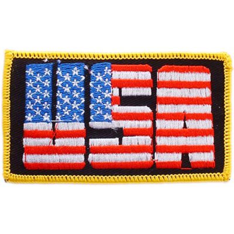 PM0804 Patch - USA, Letters - 3.5 in.