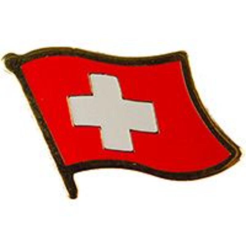 P09608 Flag Pin - Switzerland - 1.625 in.