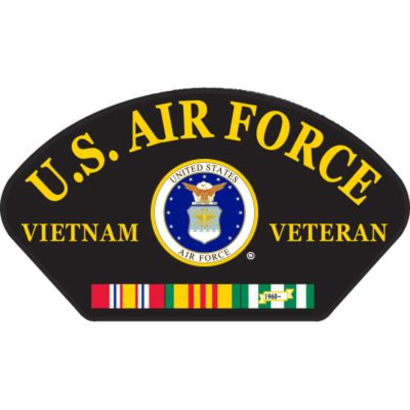 PM1423 Patch - Vietnam, Hat, USAF - 5.25 x 3 in.