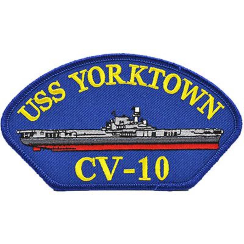 PM1508 Patch - USS, Yorktown - 5.25 x 3 in.
