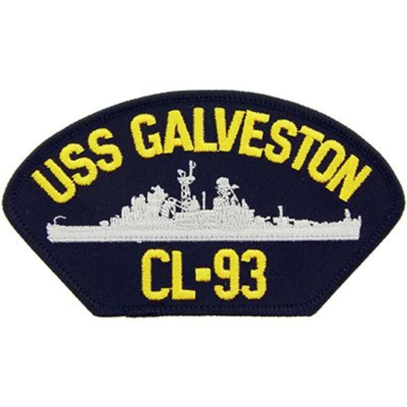 PM1559 Patch - USS, Galveston - 5.25 x 3 in.