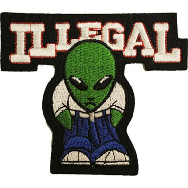PM3108 Patch - Alien, Illegal - 3 in.