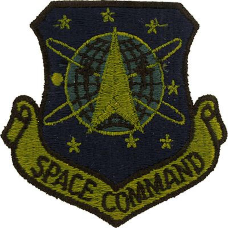PM3133 Patch - USAF, Space Command - 3.63 in.