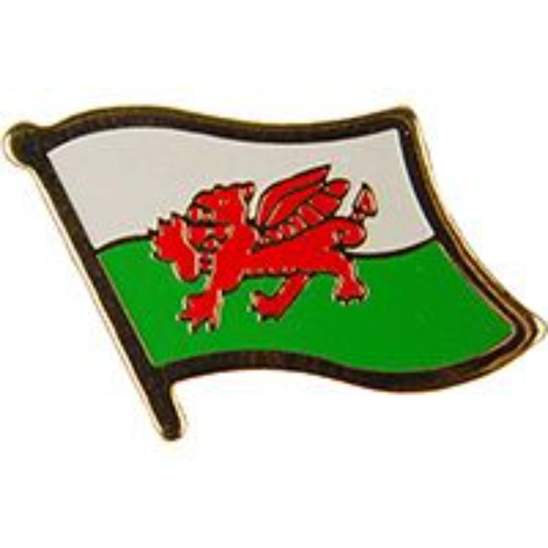 P09620 Flag Pin - Wales - 1.625 in.